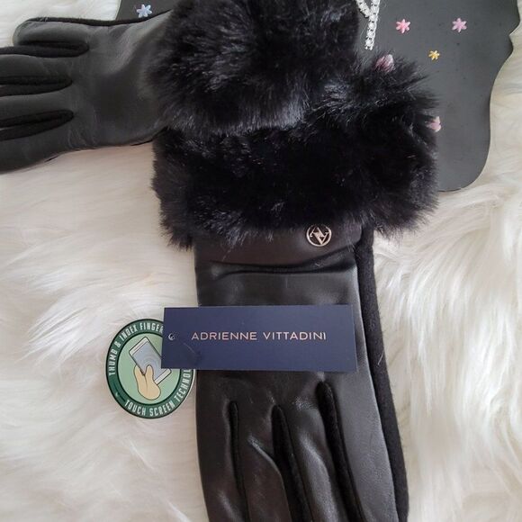 ADRIENNE VITTADINI  Gloves Touch Screen Technology NWT 903 - Picture 5 of 5